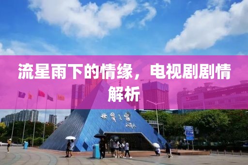 流星雨下的情缘，电视剧剧情解析