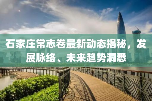 石家庄常志卷最新动态揭秘，发展脉络、未来趋势洞悉