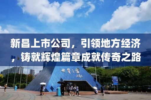 新昌上市公司，引领地方经济，铸就辉煌篇章成就传奇之路