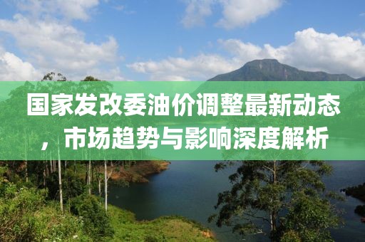 国家发改委油价调整最新动态，市场趋势与影响深度解析