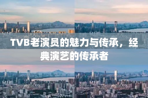 TVB老演员的魅力与传承，经典演艺的传承者
