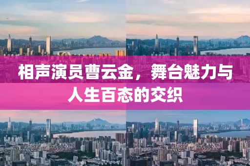 相声演员曹云金，舞台魅力与人生百态的交织