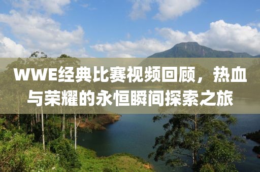 WWE经典比赛视频回顾，热血与荣耀的永恒瞬间探索之旅