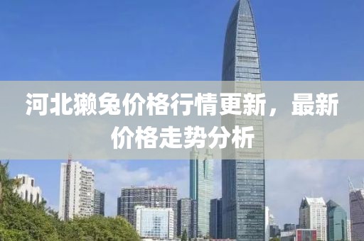 河北獭兔价格行情更新，最新价格走势分析